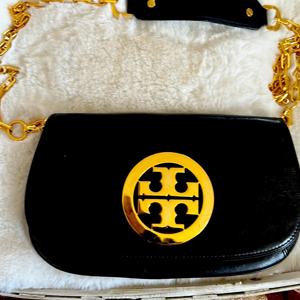 Black original Tori Burch handbag